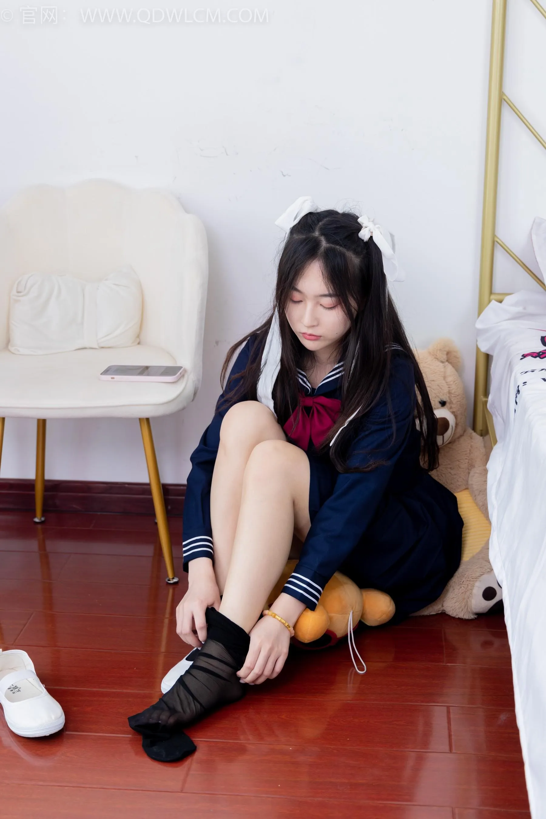物恋传媒 NO.1544 美兔-学院少女 [151P]插图1